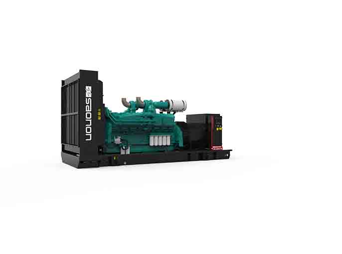 20190419102437817 Saonon Open Type Genset Powered by Cummins